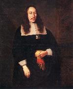 unknow artist Portrait in oil from the year 1664 by the german painter Franz Wulfhagen oil painting on canvas